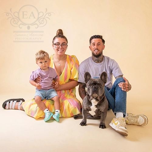 Family photo session by Emma Addison