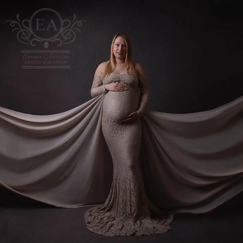 Maternity photo session by Emma Addison